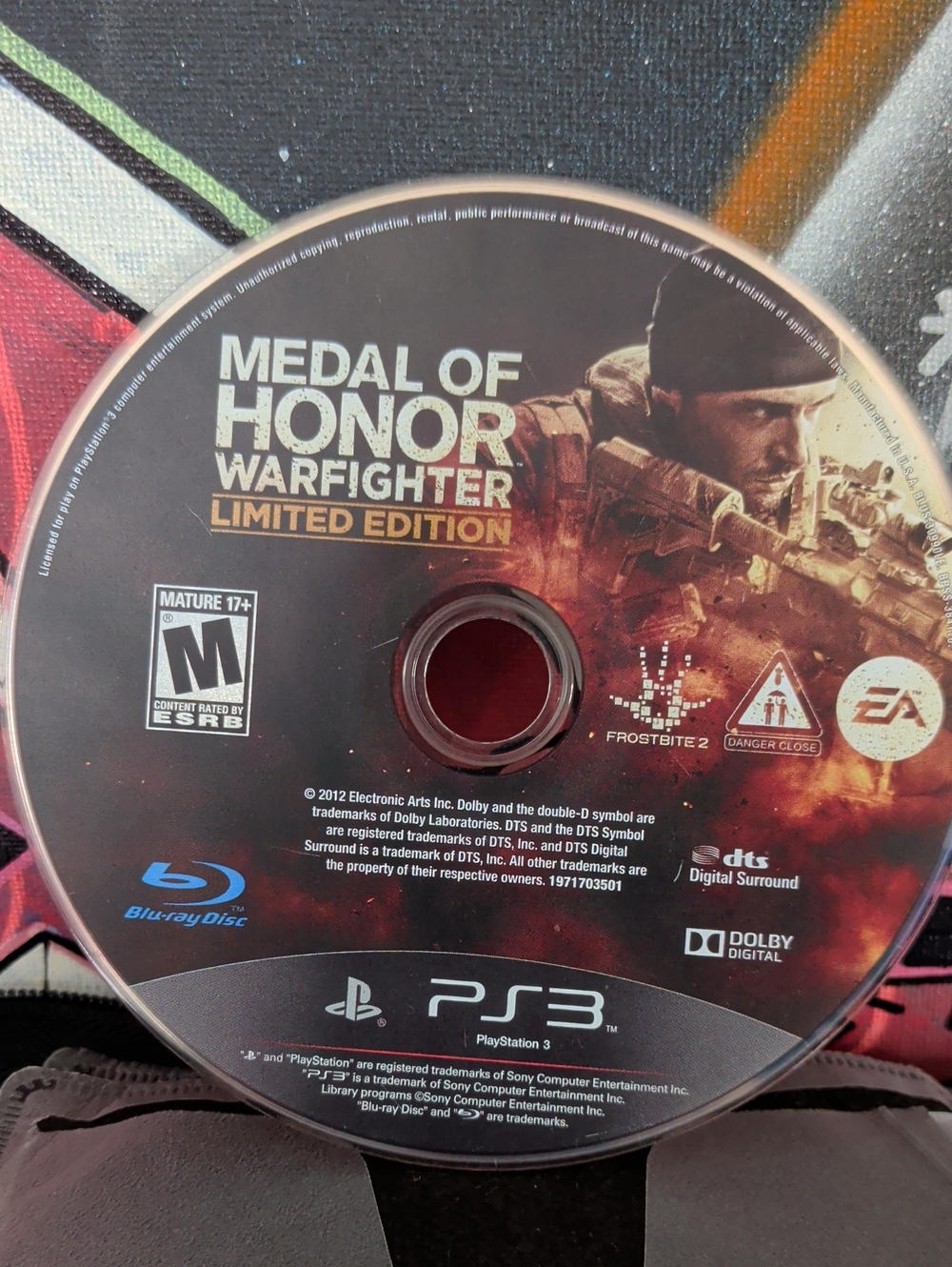 Medal of Honor Warfighter (PS3) Disc Only